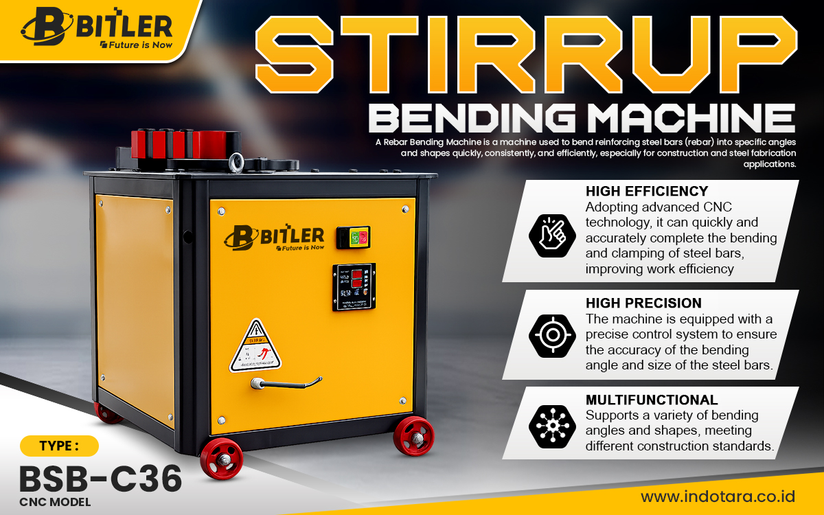 Jual Bitler Stirrup Bending Machine