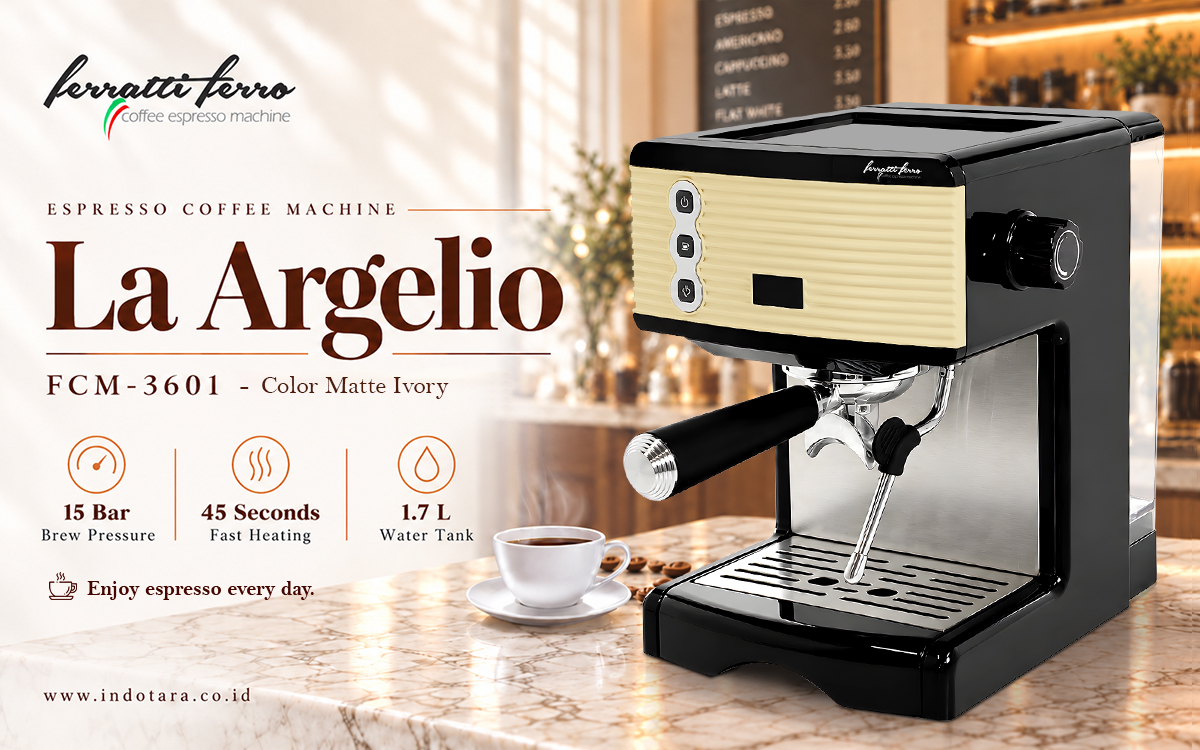 Mesin Kopi espresso Ferratti Ferro
