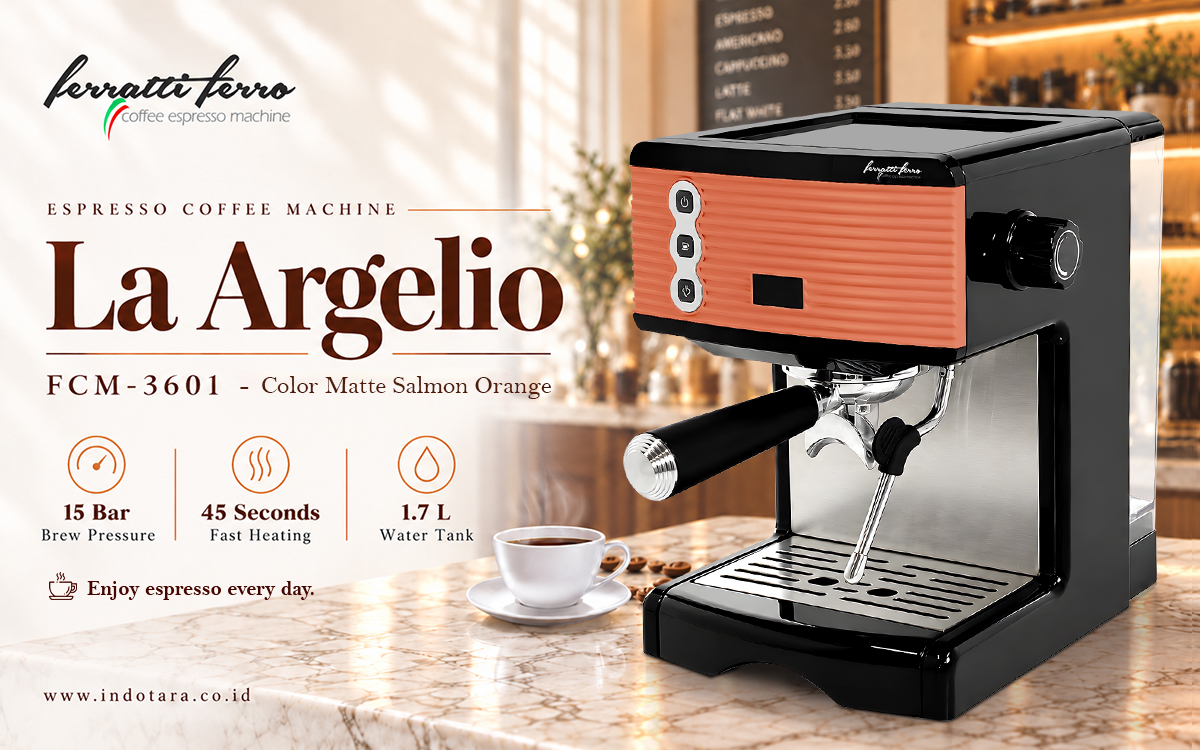 Mesin Kopi espresso Ferratti Ferro