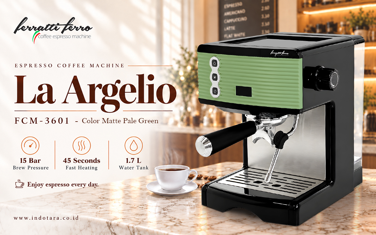 Mesin Kopi espresso Ferratti Ferro