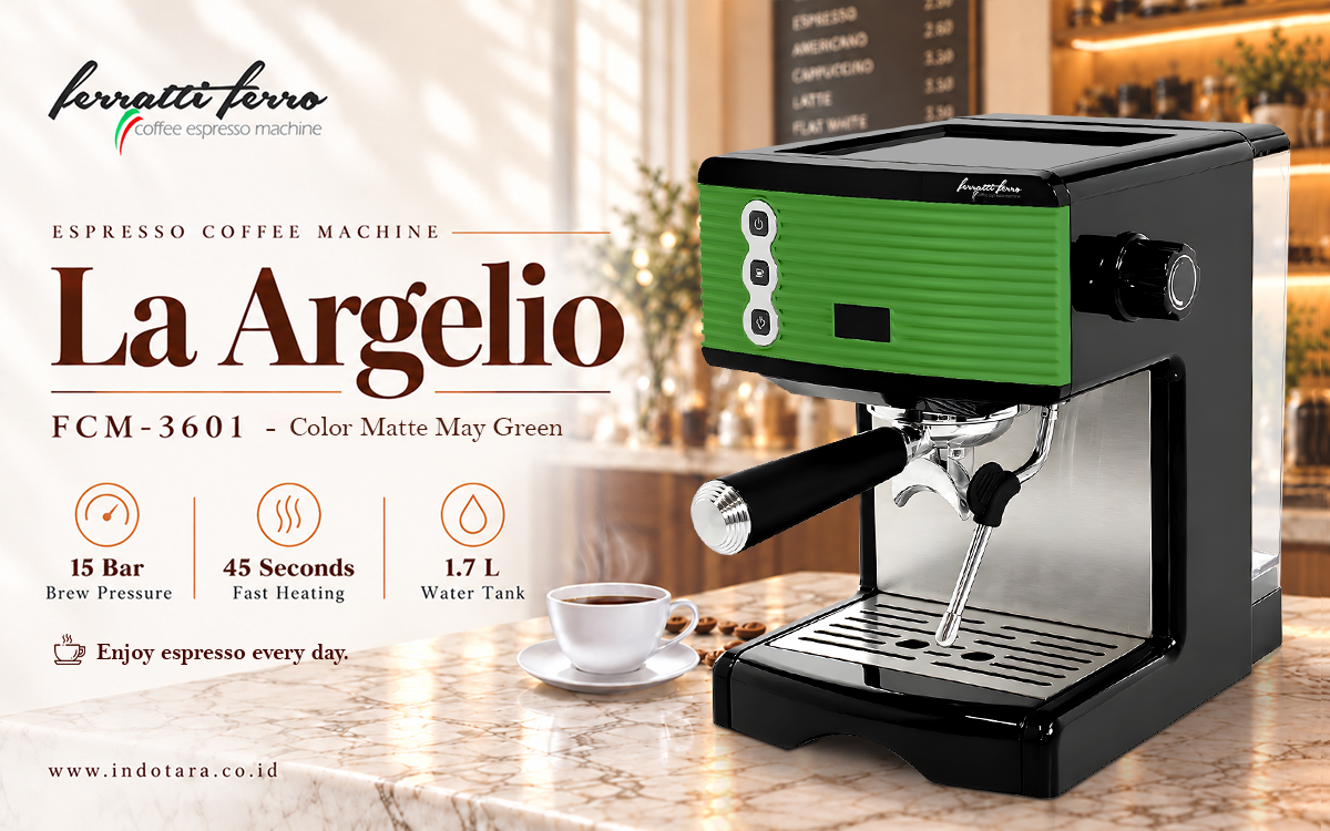 Mesin Kopi espresso Ferratti Ferro