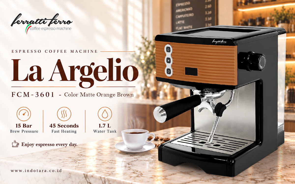 Mesin Kopi espresso Ferratti Ferro
