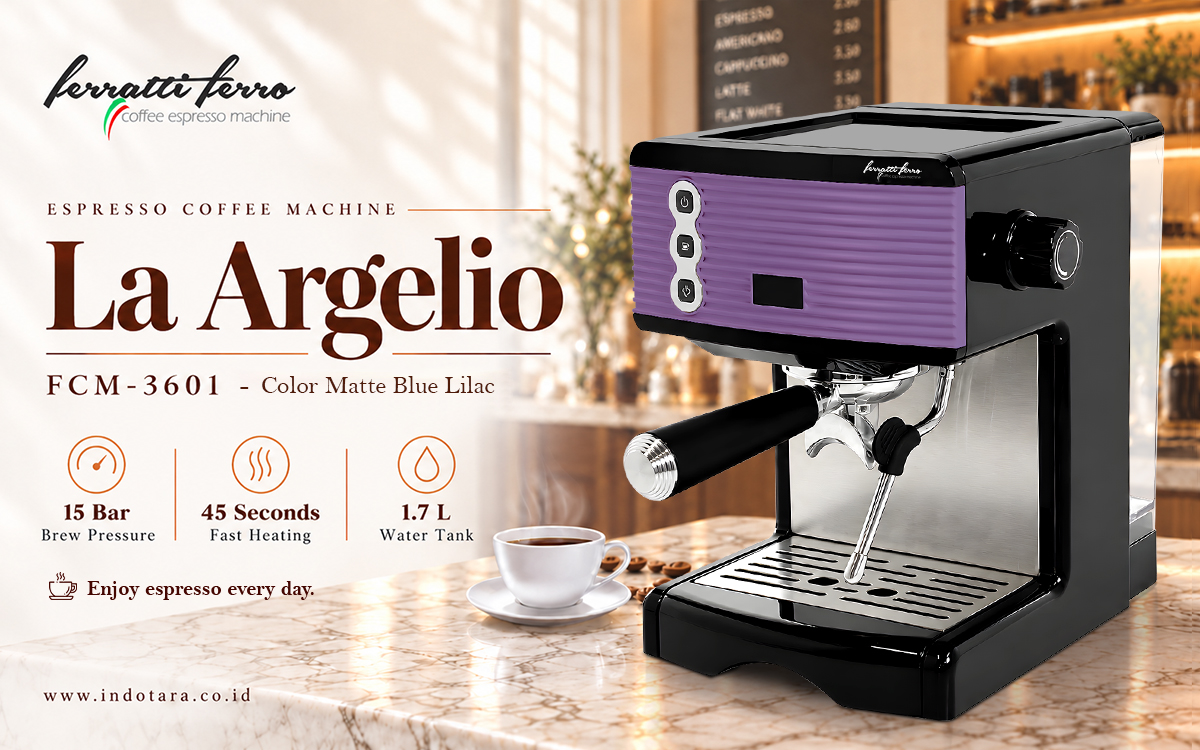 Mesin Kopi espresso Ferratti Ferro