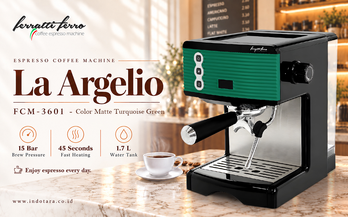 Mesin Kopi espresso Ferratti Ferro