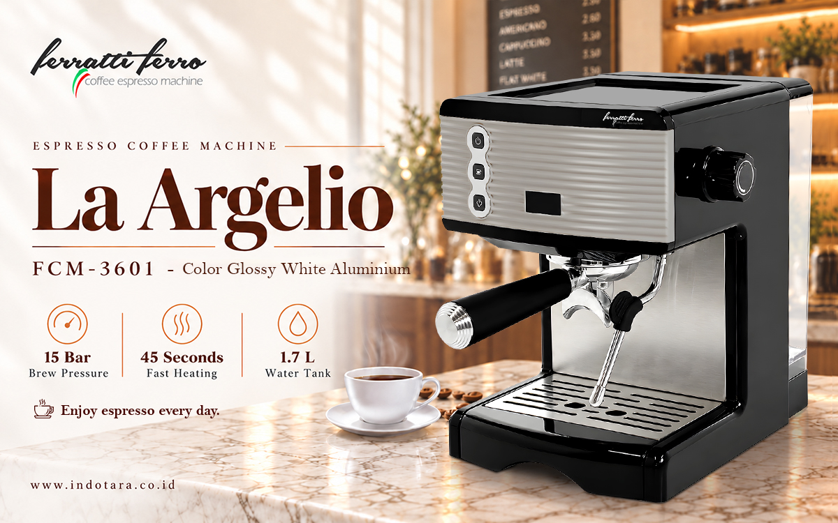 Mesin Kopi espresso Ferratti Ferro