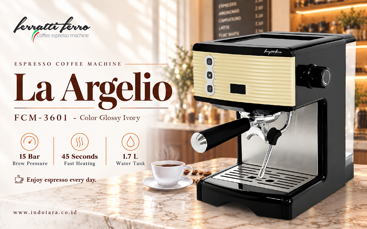Mesin Kopi espresso Ferratti Ferro