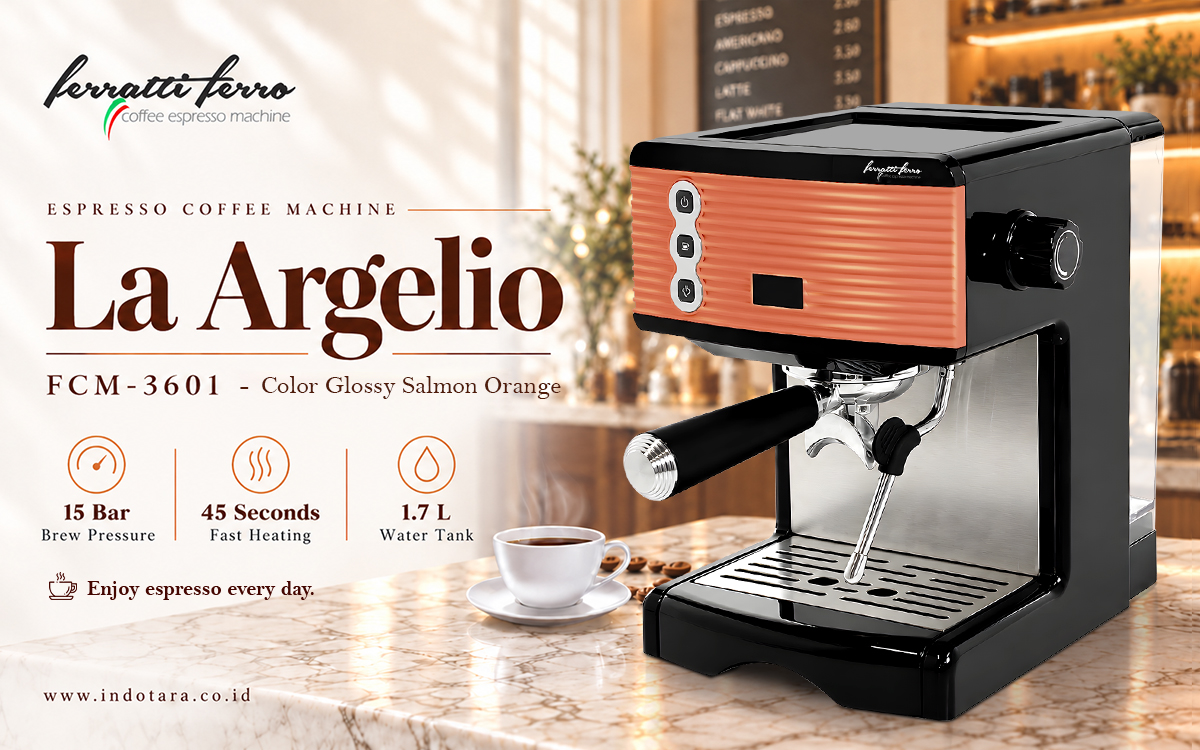 Mesin Kopi espresso Ferratti Ferro