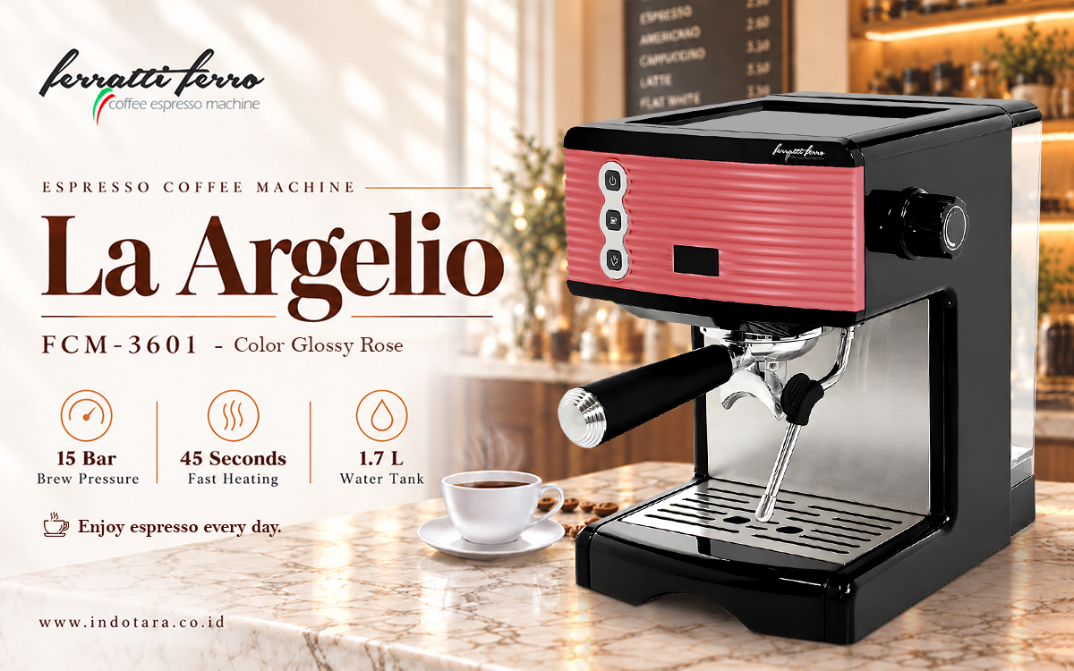 Mesin Kopi espresso Ferratti Ferro