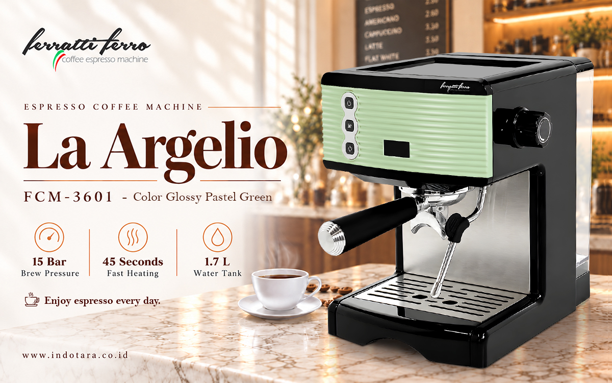 Mesin Kopi espresso Ferratti Ferro