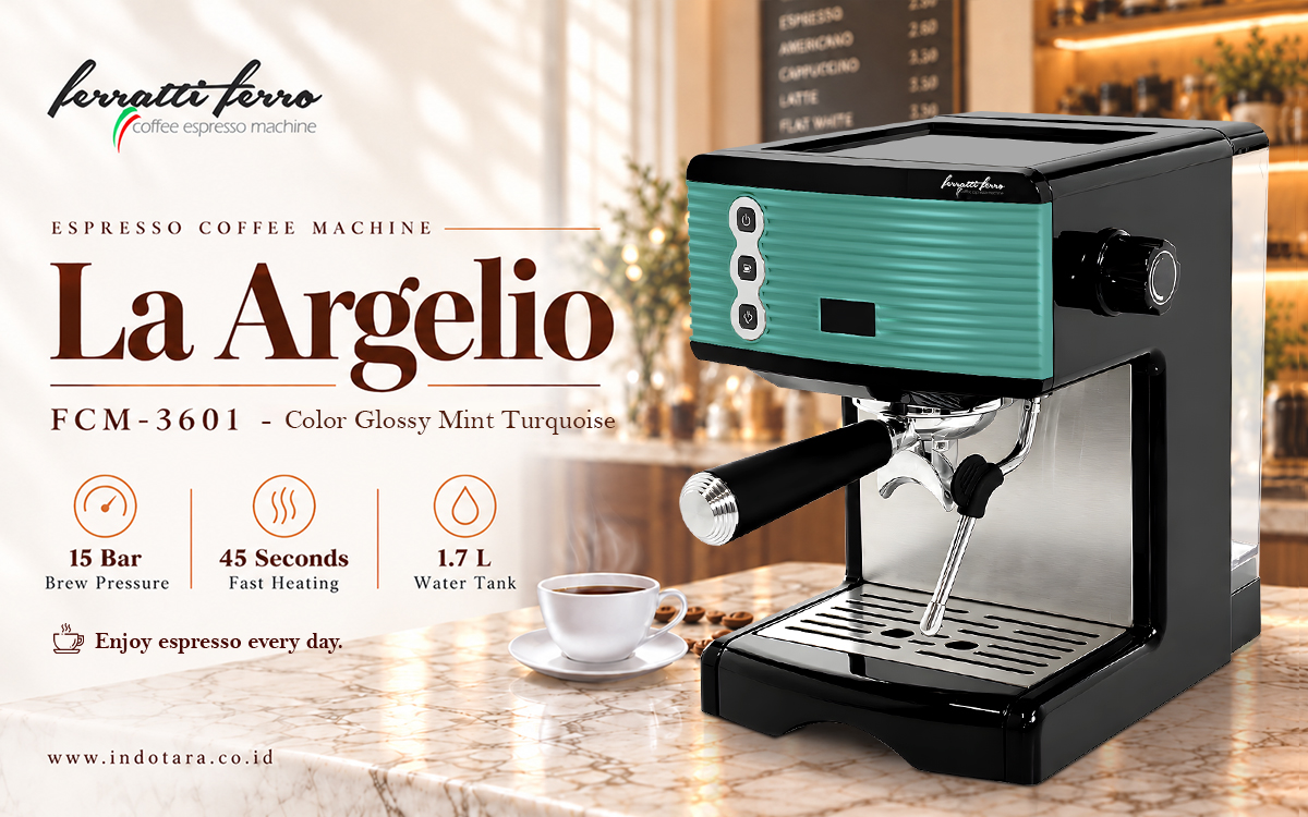 Mesin Kopi espresso Ferratti Ferro