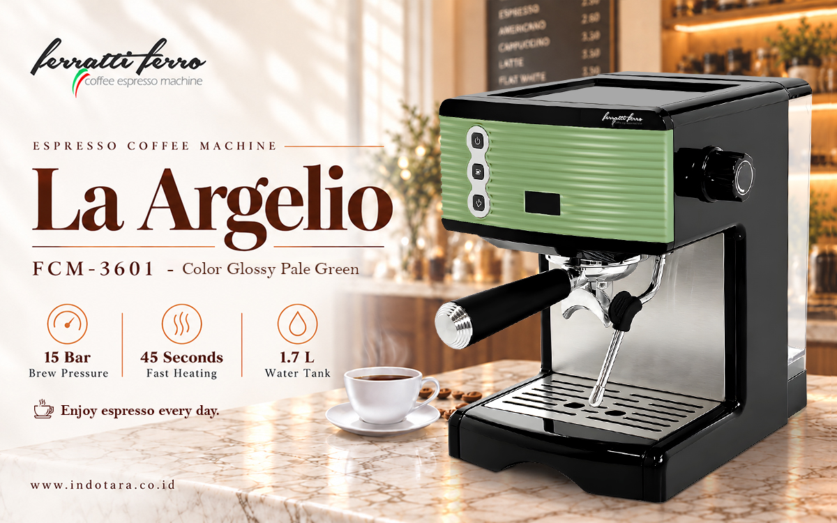 Mesin Kopi espresso Ferratti Ferro