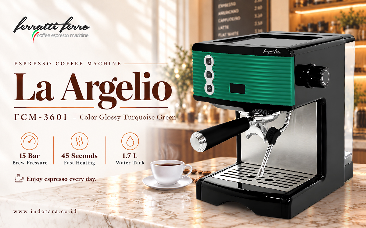 Mesin Kopi espresso Ferratti Ferro