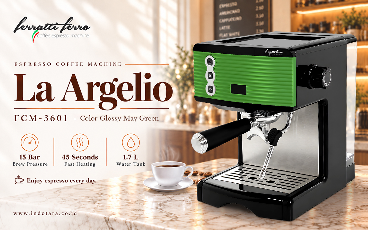 Mesin Kopi espresso Ferratti Ferro
