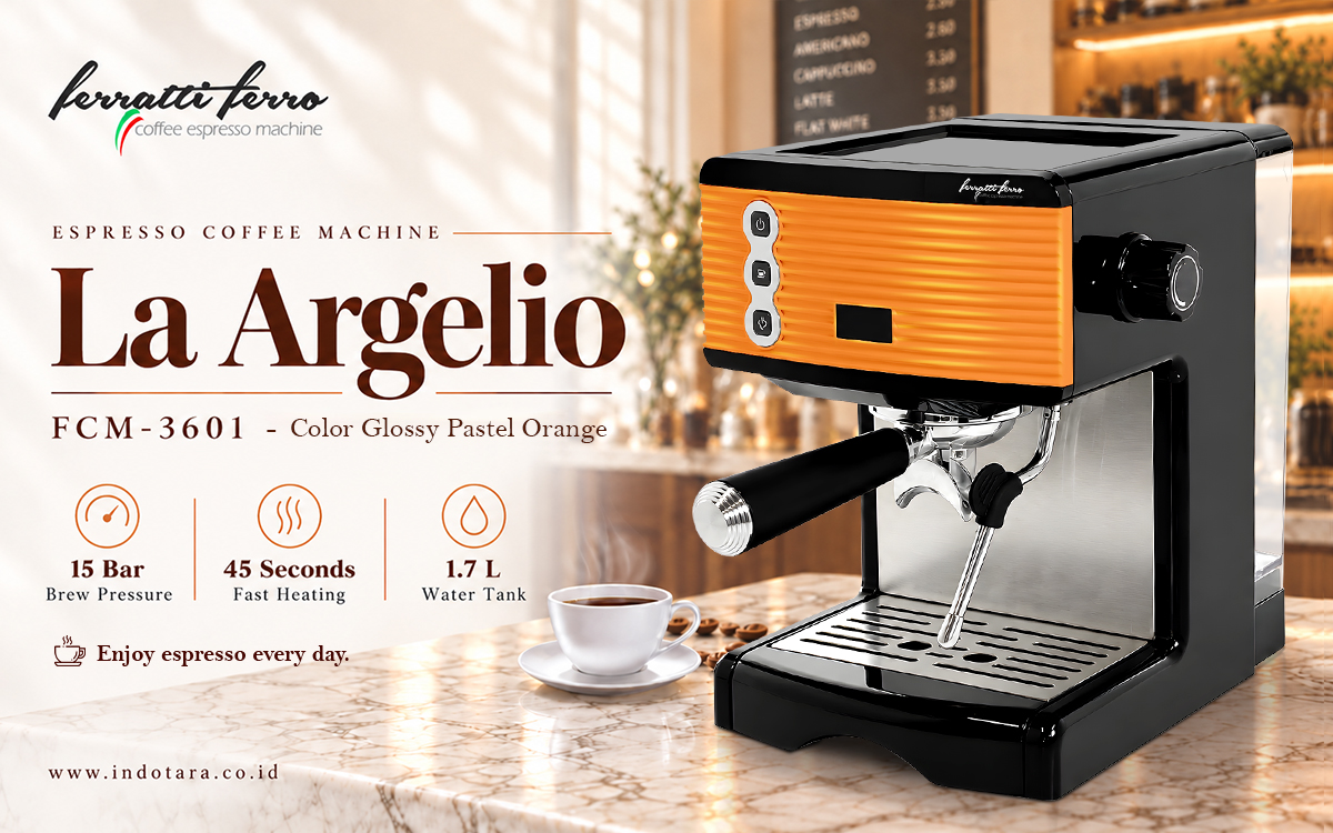 Mesin Kopi espresso Ferratti Ferro