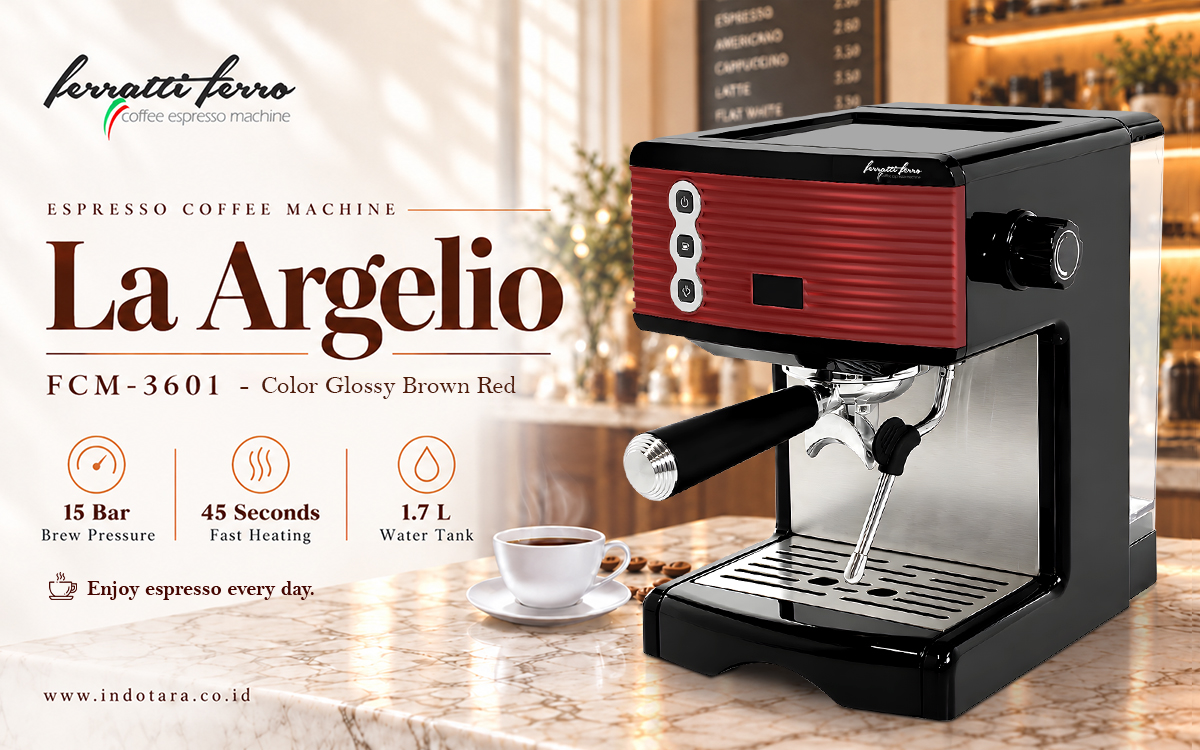 Mesin Kopi espresso Ferratti Ferro