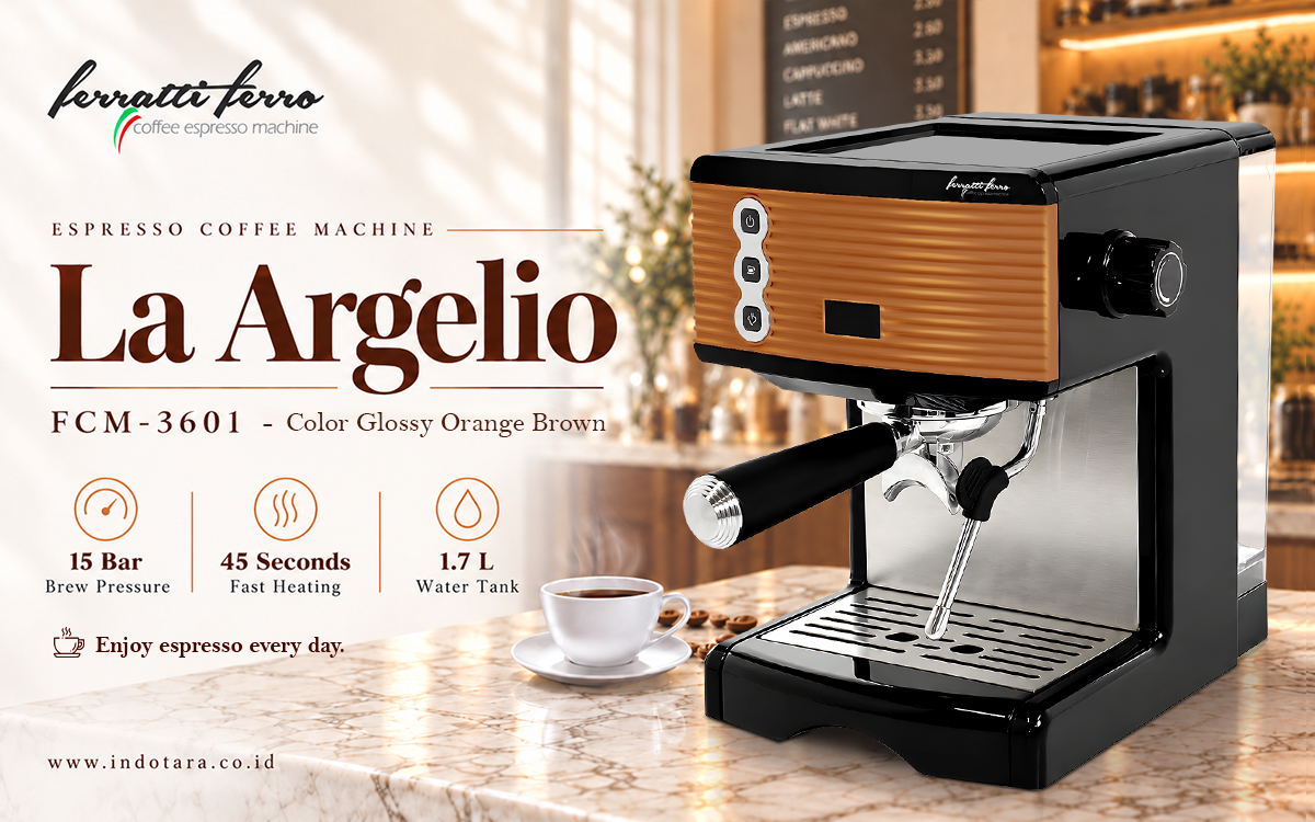 Mesin Kopi espresso Ferratti Ferro