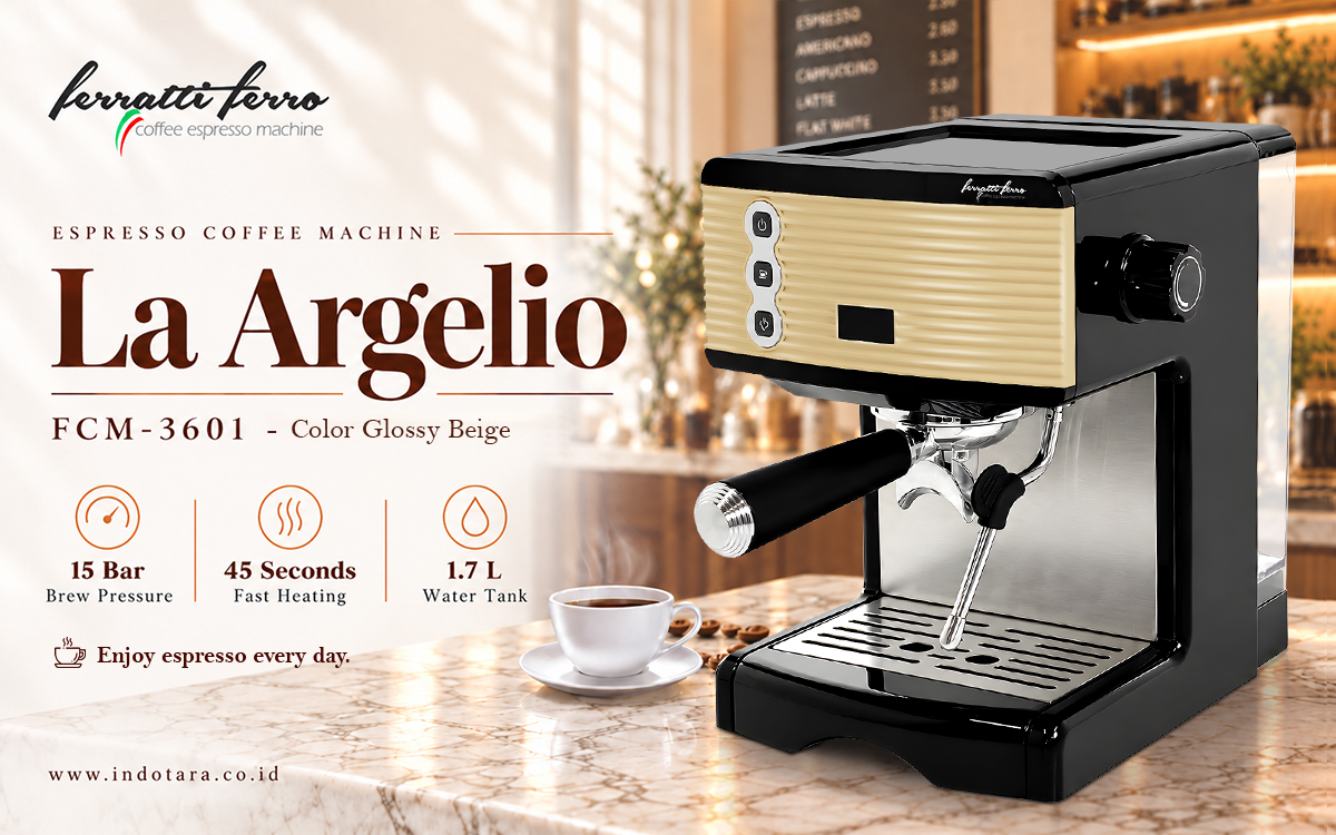 Mesin Kopi espresso Ferratti Ferro