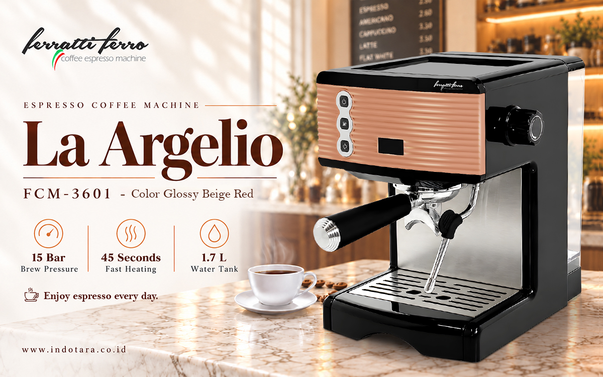 Mesin Kopi espresso Ferratti Ferro