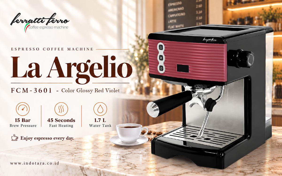 Mesin Kopi espresso Ferratti Ferro