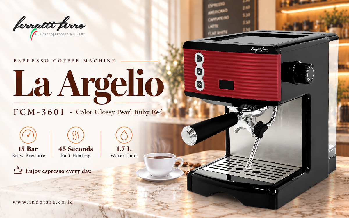 Mesin Kopi espresso Ferratti Ferro