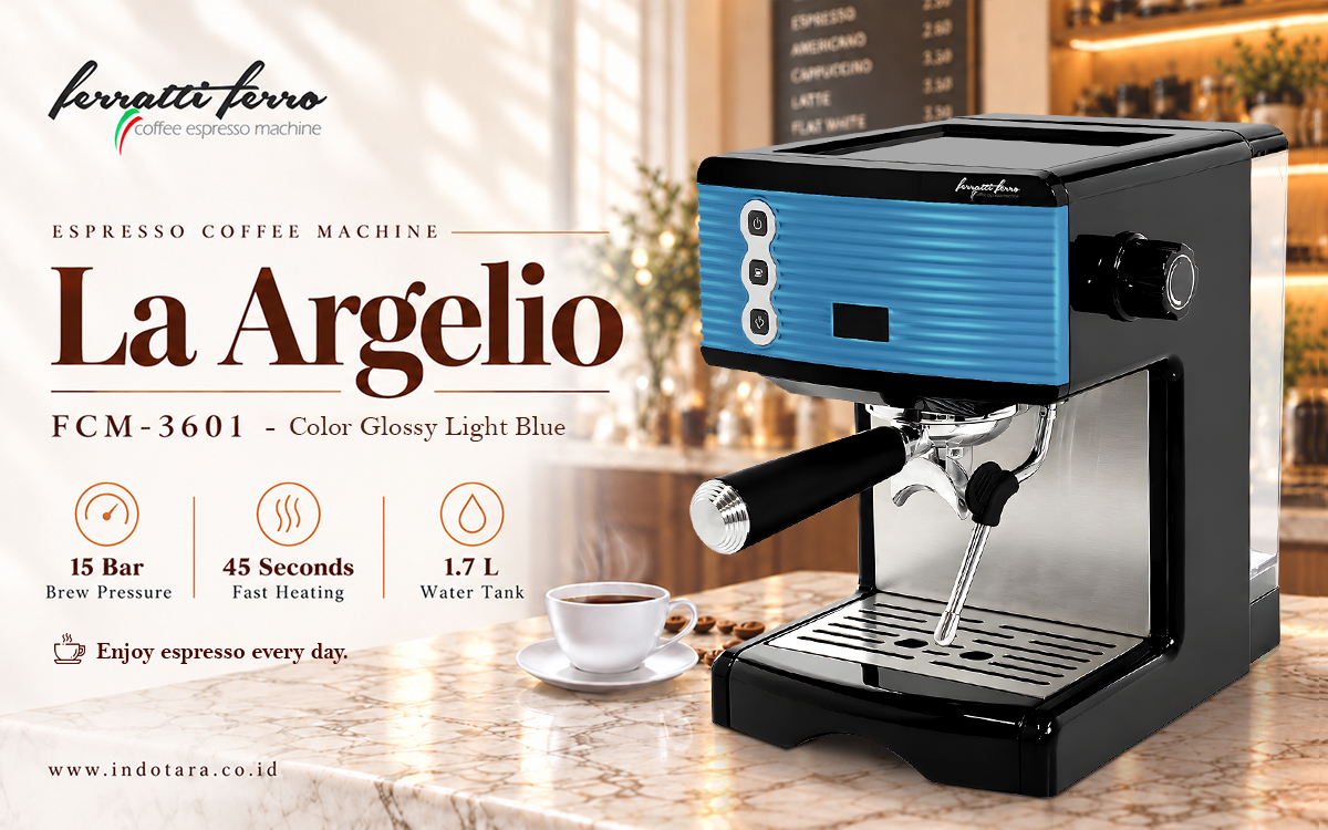 Mesin Kopi espresso Ferratti Ferro
