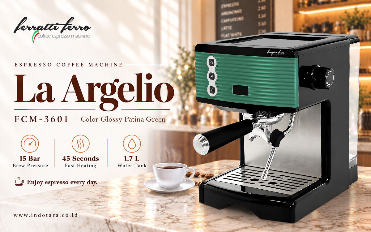 Mesin Kopi espresso Ferratti Ferro
