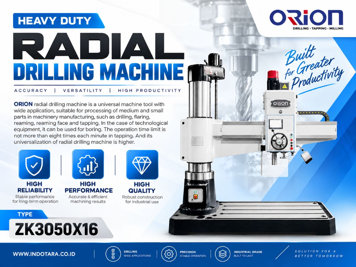 Jual Radial Drilling Machine, Harga Radial Drilling Machine, Radial Drilling Murah