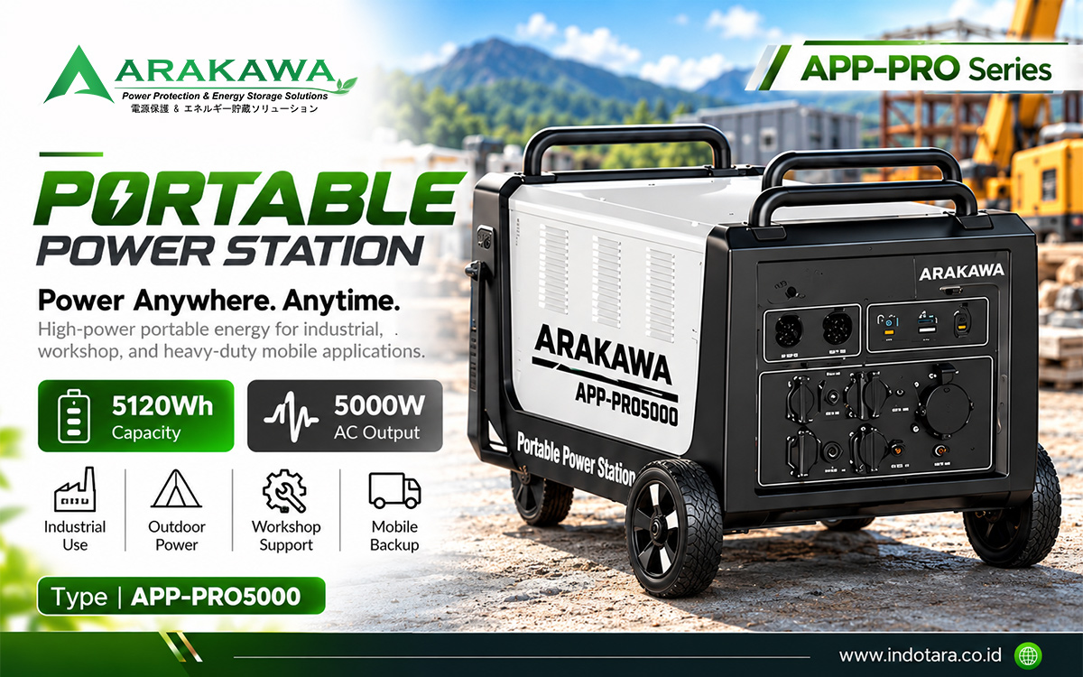 Arakawa Portable Power Station & Energy Storage Solution