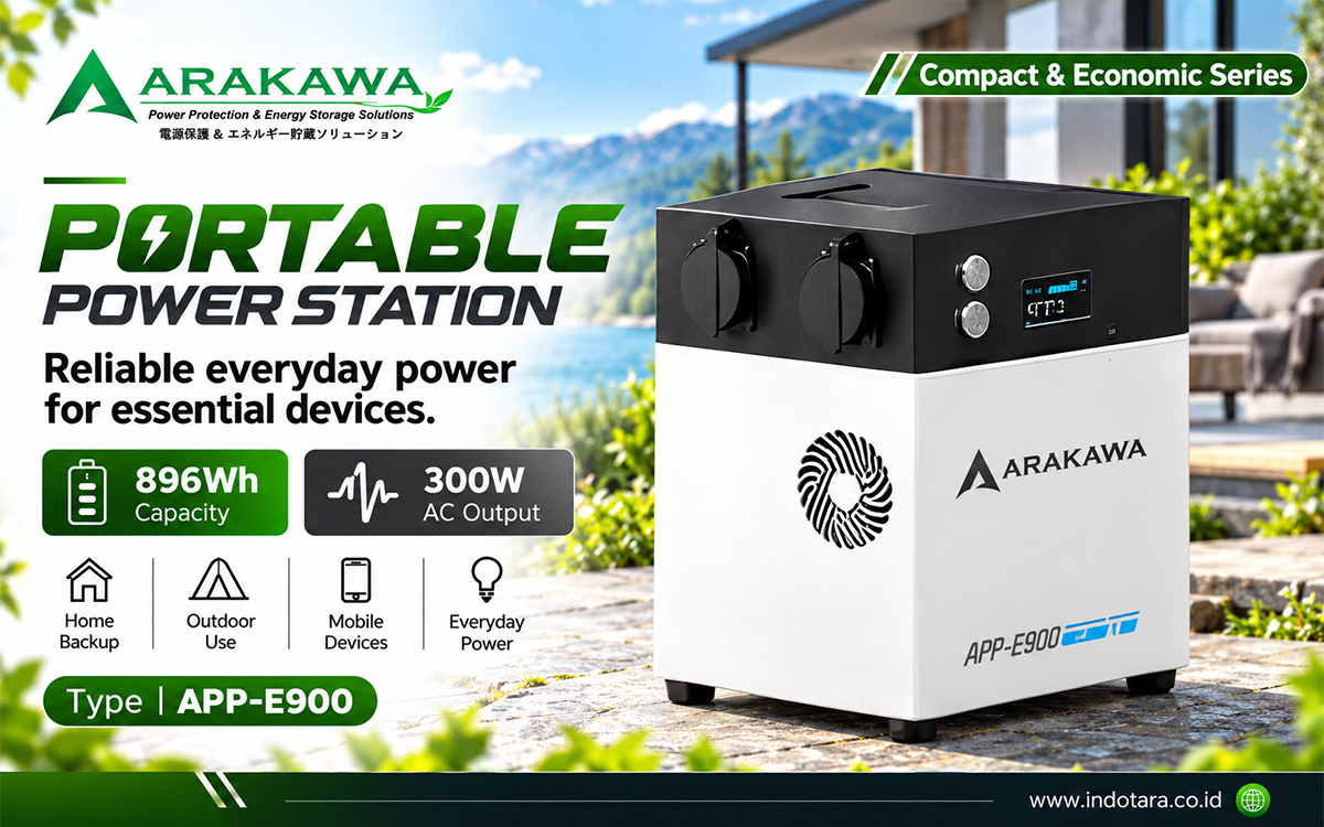 Arakawa Portable Power Station & Energy Storage Solution