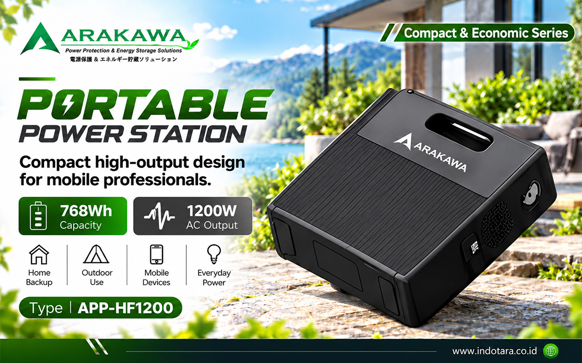 Arakawa Portable Power Station & Energy Storage Solution