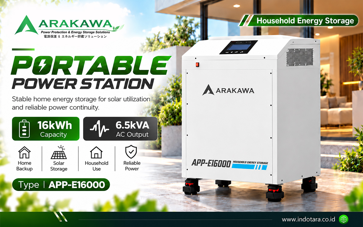 Arakawa Portable Power Station & Energy Storage Solution