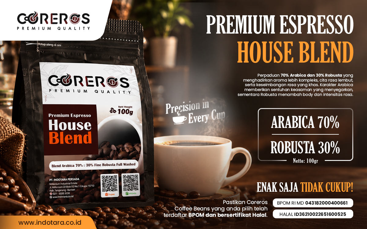 Jual Biji Kopi House Blend Murah