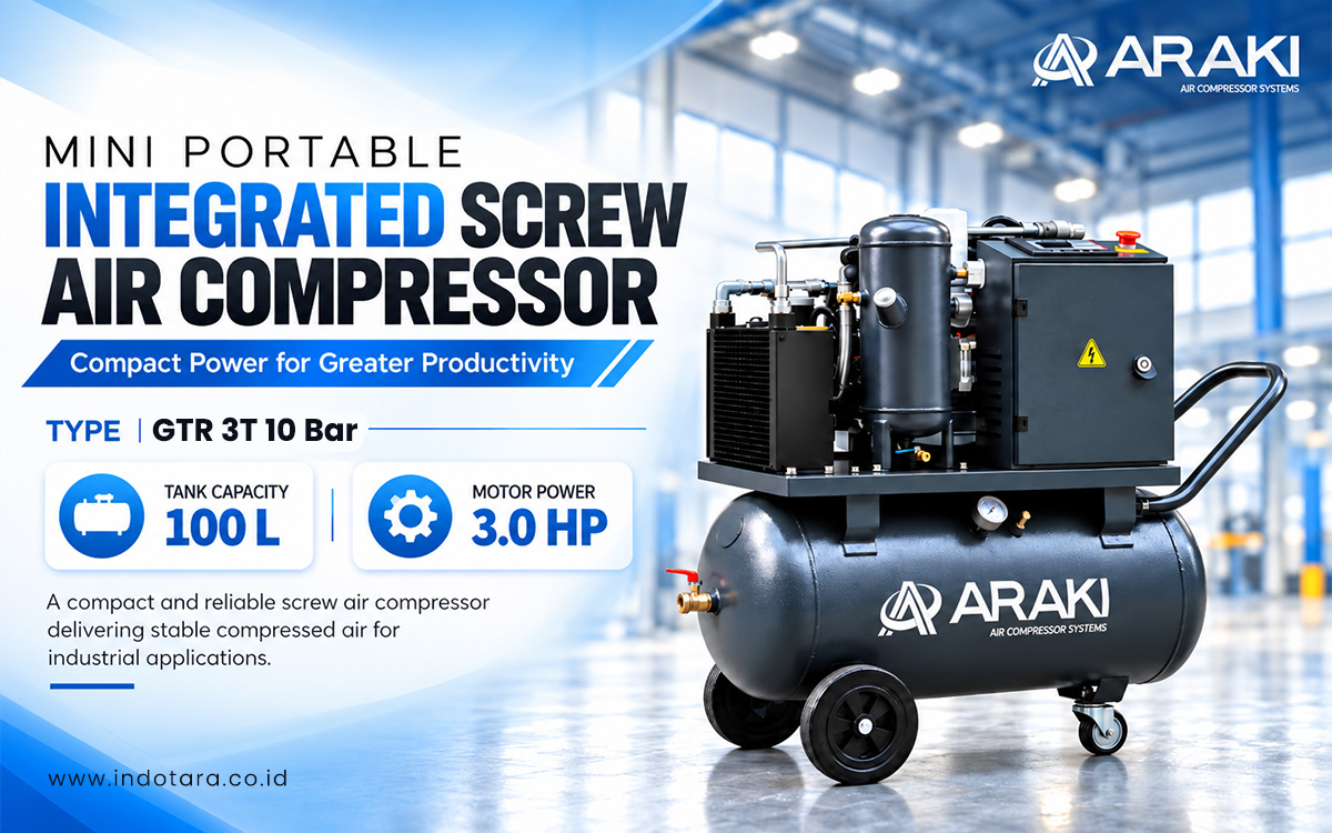 ARAKI Mini Portable Integrated Screw