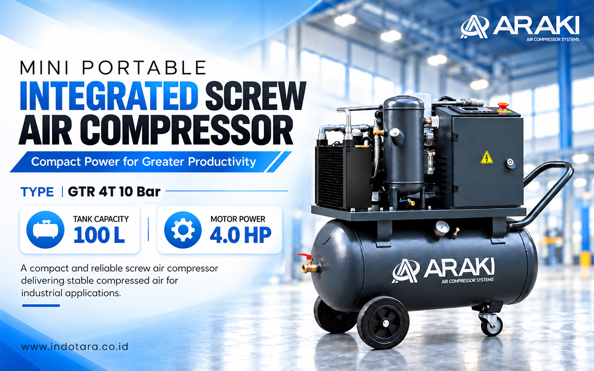 ARAKI Mini Portable Integrated Screw