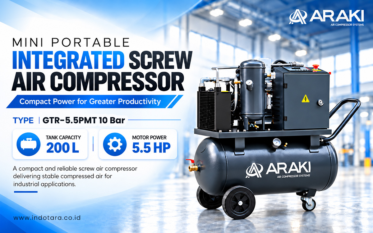 ARAKI Mini Portable Integrated Screw