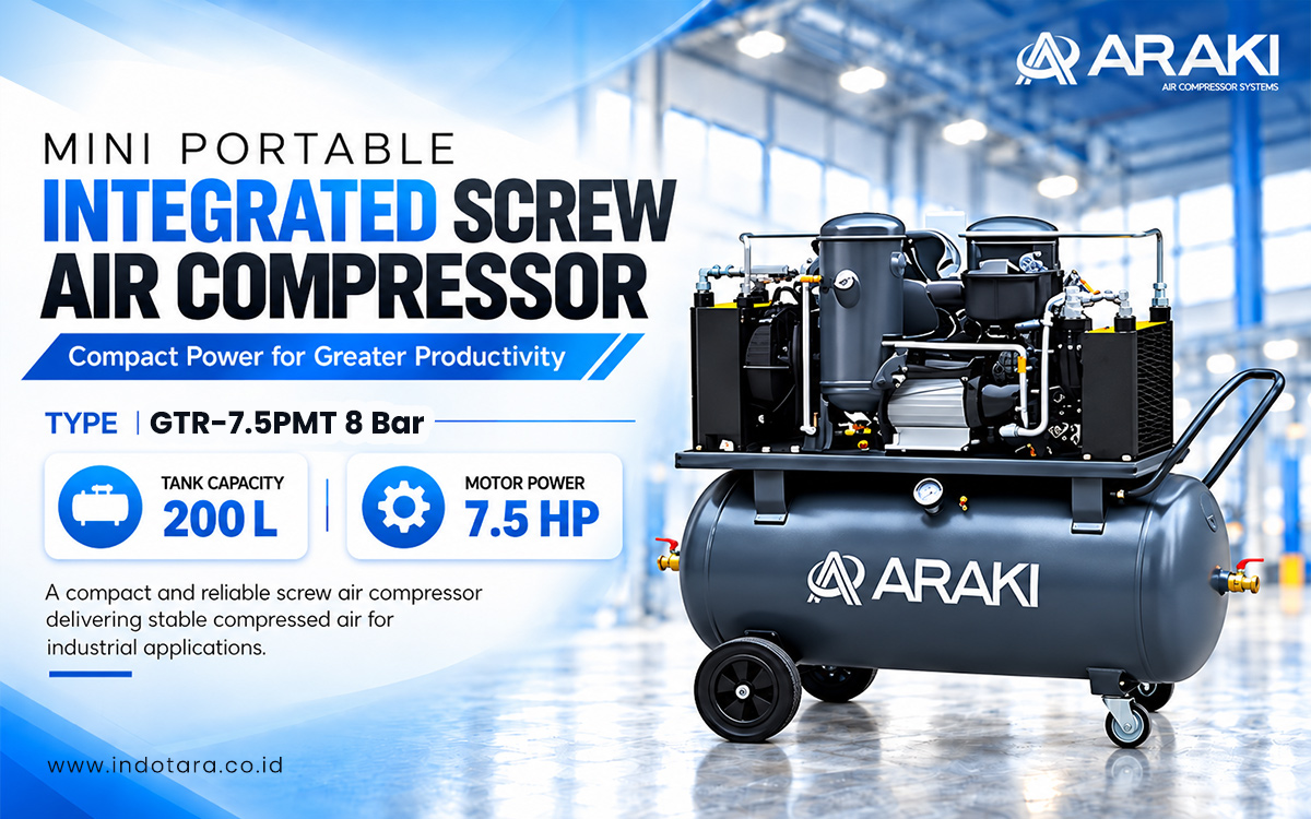 ARAKI Mini Portable Integrated Screw