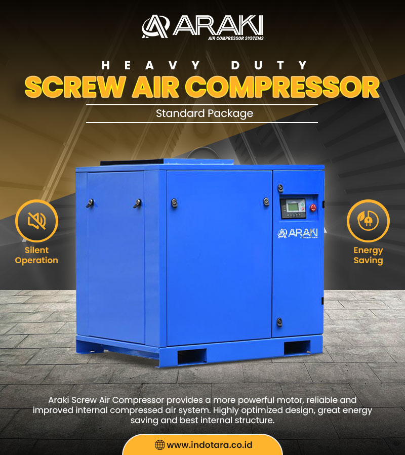 Jual Screw Air Compressor dengan harga murah