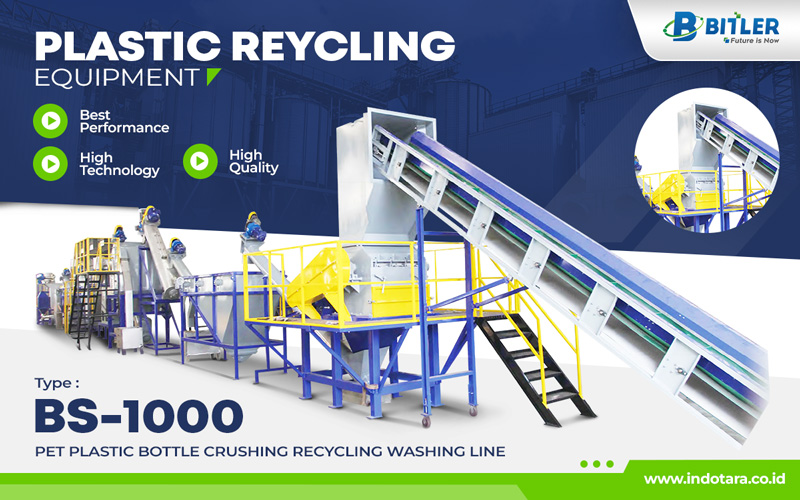Pet Plastic Bottle Crushing Recycling Washing Line