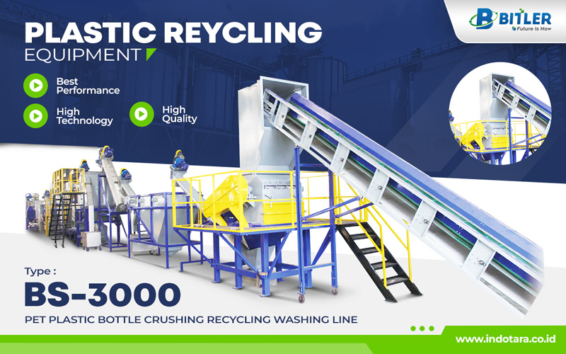Pet Plastic Bottle Crushing Recycling Washing Line