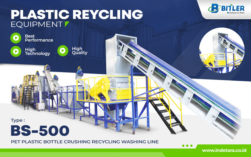 Pet Plastic Bottle Crushing Recycling Washing Line