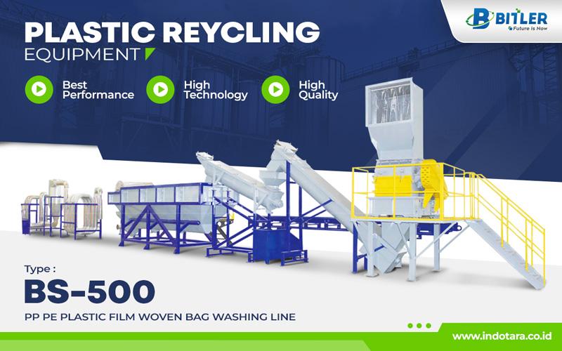 PP PE Plastic Film Woven Bag Washing Line