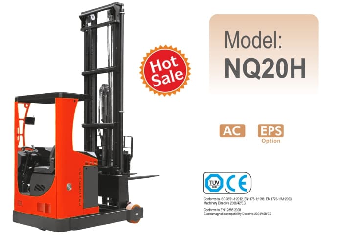 Jual Electric Reach Truck NQ20H - Shigemitsu