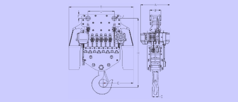 Jual Verkronn Electric Chain Hoist, Harga Verkronn Electric Chain Hoist, Verkronn Electric Chain Hoist Murah