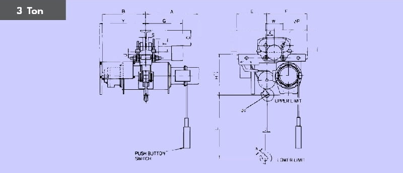 Jual Hitachi Hoist Murah, Jual Electric Chain Hoist, Jual Wire Rope Hoist