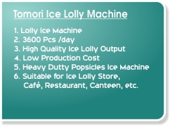 Tomori Lolly Ice Machine