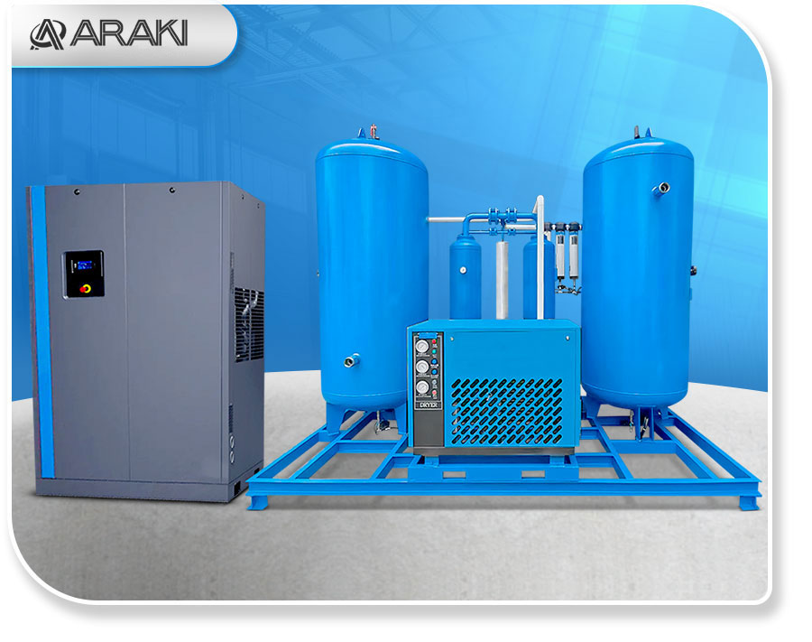 Heat Treatment Nitrogen Production System