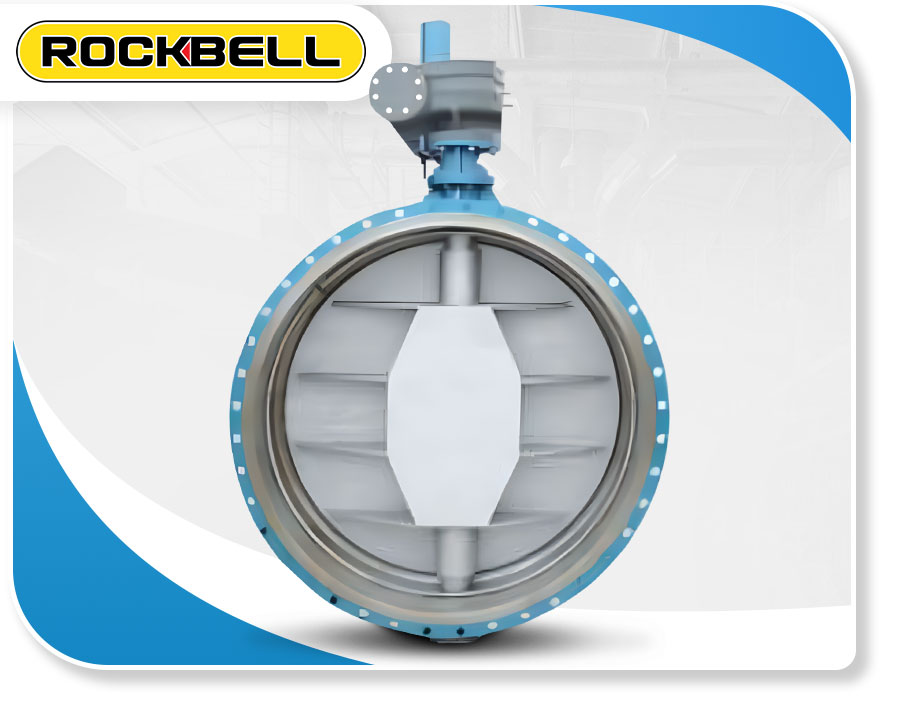 Water-Cooling Ultra-High Temperature Butterfly Valve