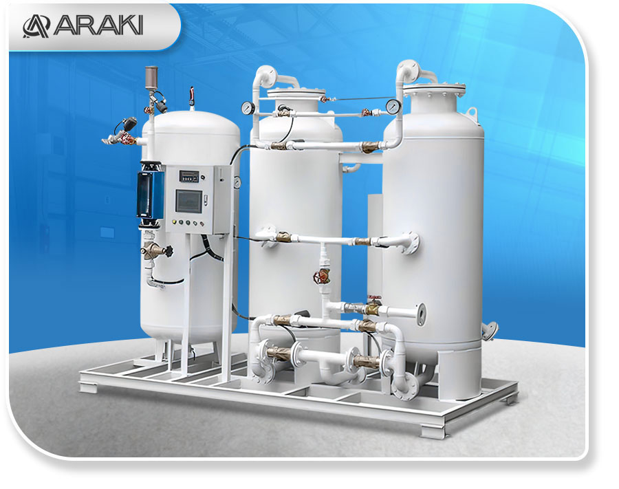 Fast Flow PSA Nitrogen for Vegetable Storage