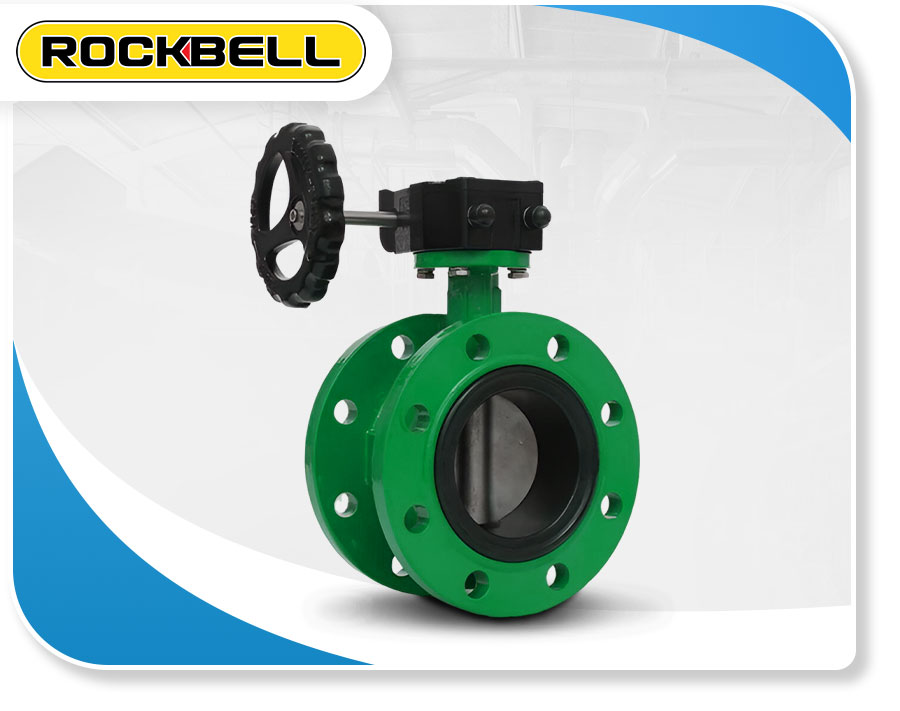 Worm Wheel Flange Butterfly Valve