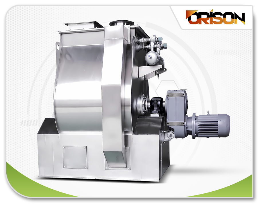 Stainless Steel Single Shaft Paddle Mixer